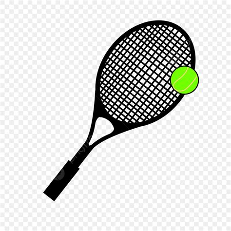 Raqueta De Tenis Con Pelota PNG Dibujos Tenis Deporte Raqueta PNG Y