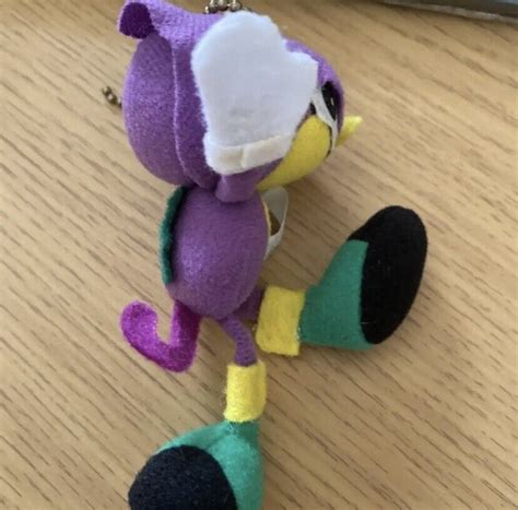 Sonic The Hedgehog Espio The Chameleon Sonic Fighters 4” Plush Doll