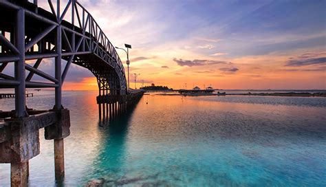 NUSABALI Pulau Tidung Tempat Berburu Sunset Cantik Terdekat Dari