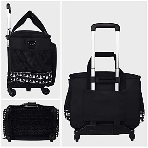 Sewing Machine Carrying Case Collapsible Trolley Bag With Wheels For