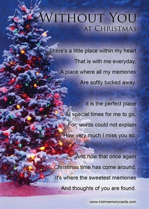 Pin By Mark On Memories Christmas In Heaven Poem Christmas In