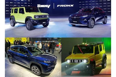 Suzuki Unveils Jimny Door All New Fronx Suv At Auto Expo In India