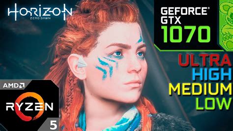 Horizon Zero Dawn GTX 1070 8GB Ryzen 5 3600 All Settings YouTube