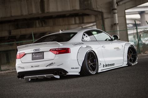 Audi A5 With A Liberty Walk Body Kit Vehiclejar Blog