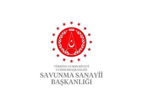 Ssb T C Savunma Sanayii Ba Kanl Dikey Yeni Logo Png Vector In Svg