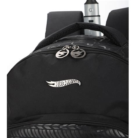 Mochila Escolar Juvenil Rodinhas Hot Wheels Up You Lika Bijuterias