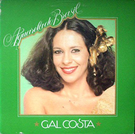 LP Gal Costa Aquarela Do Brasil Sem Encarte Colecionadores