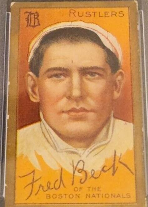 Fred Beck Baseball Cards Price Guide Sports Card Investor