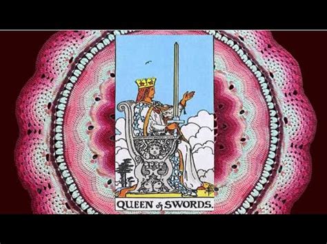 Queens Of Swords Symbolism In The Rider Waite Smith Tarot Deck Youtube