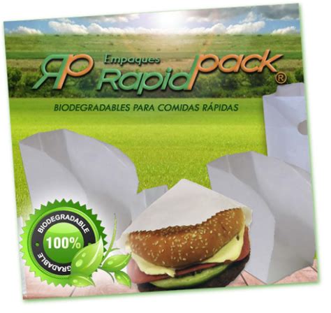 Empaques Hamburguesas Empaques Ecologicos Biodegradables Rapid Pack