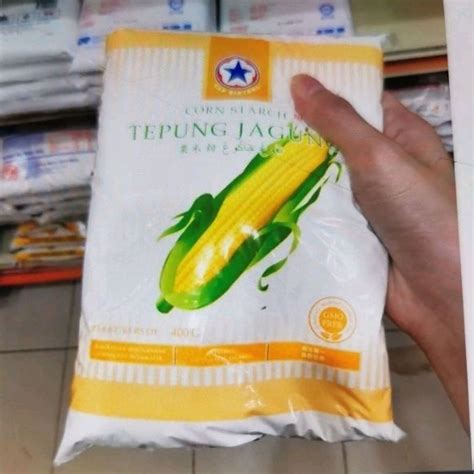 Cap Bintang Corn Starch Tepung Jagung 400g Shopee Malaysia