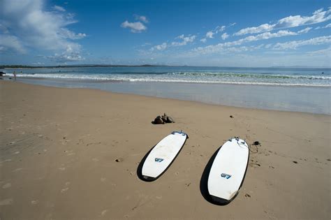 Free Image of Surfing on a tropical beach | Freebie.Photography