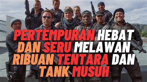 Pertempuran Hebat Dan Seru Melawan Ribuan Tentara Dan Tank Musuh Alur