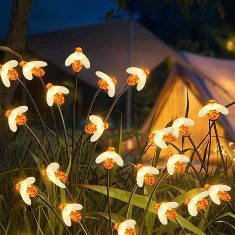 Dolucky Solar Garden Lights Solar Lights Outdoor Swing Lights