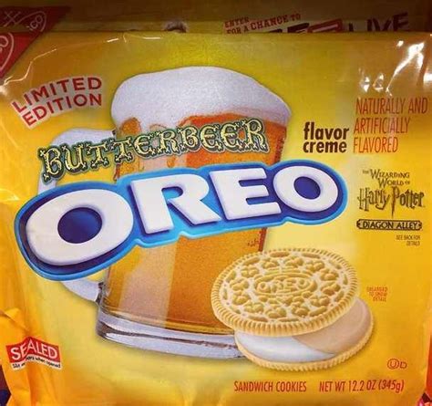 Butterbeer Oreos Oreo Flavors Weird Oreo Flavors Oreo Cookie Flavors