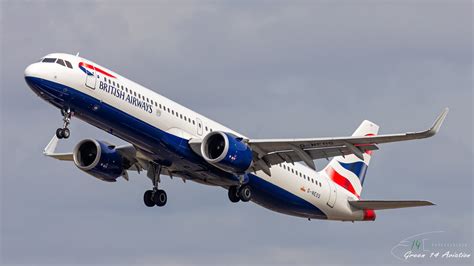 Ba A321n A British Airways Airbus A321neo Taking Off At Lo Flickr