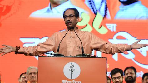 Uddhav Thackerays Shiv Sena Gets Modified Mashaal Symbol Ahead Of