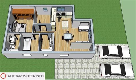 Cuánto cuesta construir una casa de 100 metros cuadrados PLANOS DE