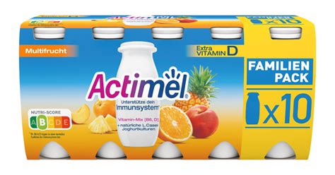 Danone Actimel Joghurtdrink Multifrucht 27 Rabatt Denner Ab 14