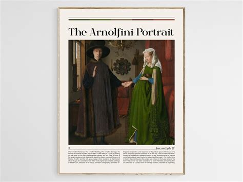 Arnolfini Portrait By Jan Van Eyck Arnolfini Portrait Print Arnolfini