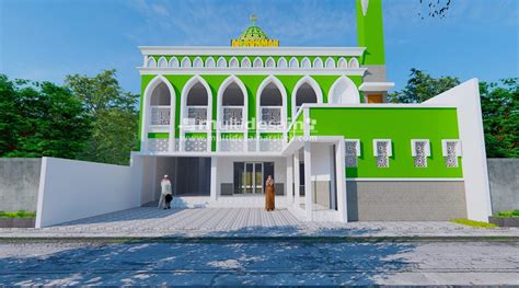 Masjid Bergaya Mediteran Di Madiun Multidesain Arsitek