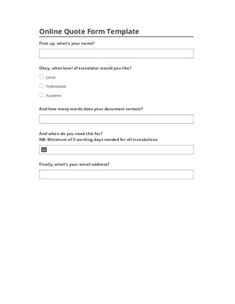 Extract Online Quote Form Template From Netsuite Airslate