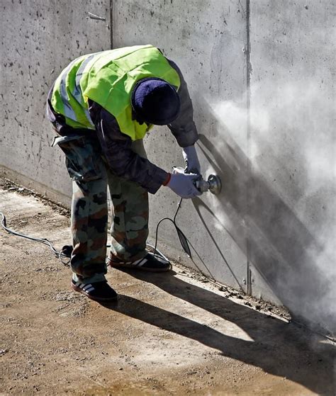 bush hammering grind blasters