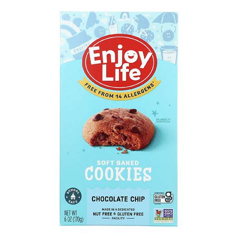 Enjoy Life Cookie Soft Baked Chocolate Chip Gluten Free Oz