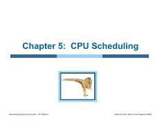 Cpu Scheduling Pdf Chapter Cpu Scheduling Operating System