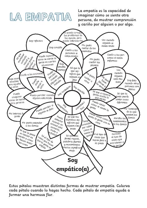 LA FLOR La empatía es la capacidad de imaginar cómo se siente otra