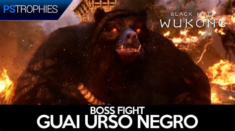 Black Myth Wukong Guai Urso Negro LOCALIZAÇÃO E BOSS FIGHT YouTube