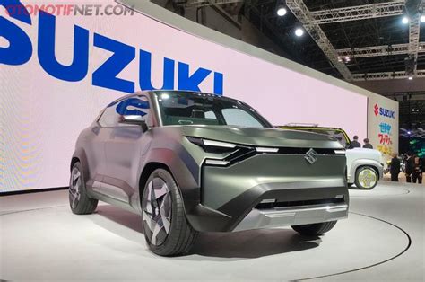 Intip Dari Dekat Mobil Listrik Pertama Suzuki EVX Di Japan Mobility