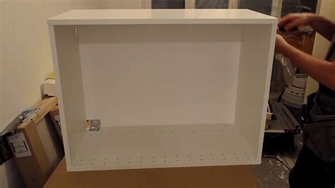 How To Ikea Metod Cupboard Unit Assembly Comment Assembler Un Meuble Cuisine Ikea Youtube