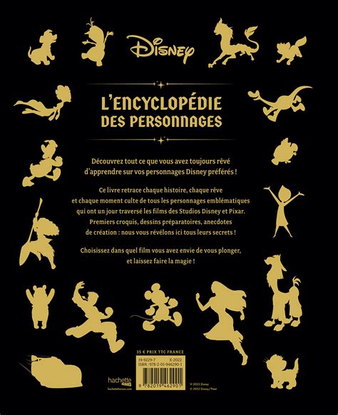 L Encyclopédie des personnages Disney hachette fr