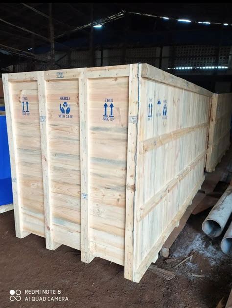 Pinewood Export Pallet Box At Rs Cubic Feet Pine Wood Packing Box