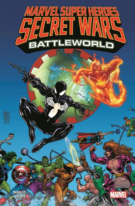 Super Heroes Secret Wars Battleworld Marvel Graphic Novel Graphic