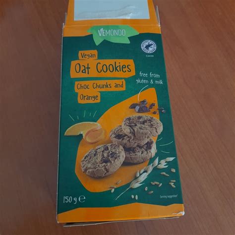 Vemondo Oat Cookies Choc Chunks And Orange Review Abillion