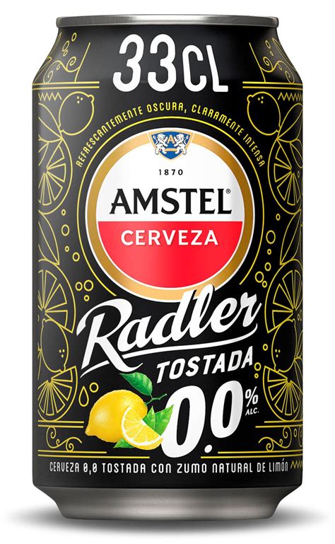 Cerveza Tostada Radler Amstel Lata Cl Ahorramas