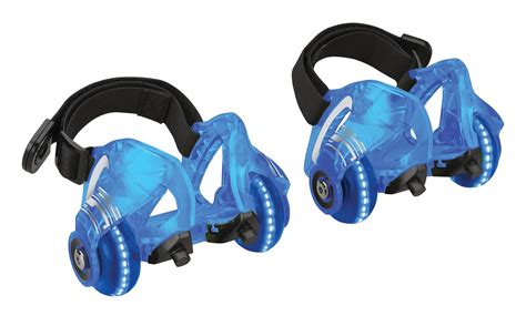 Razor Jetts DLX Heel Wheels with Sparks - Neon Blue, Skate Shoes with ... 