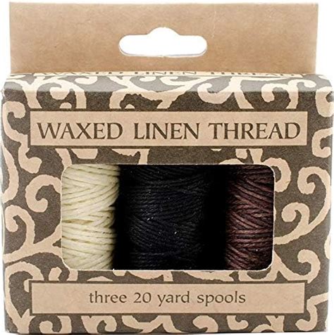 Amazon Books By Hand Natural Waxed Linen Thread Three Yard