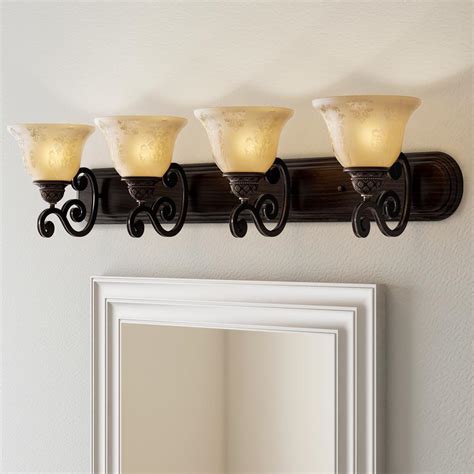 Maxim Lighting Symphony 4 Light Oil Rubbed Bronze Bath Vanity Light 11233saoi The Home Depot