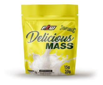 Hipercalórico Whey Delicious Mass 3kg Ftw delicious