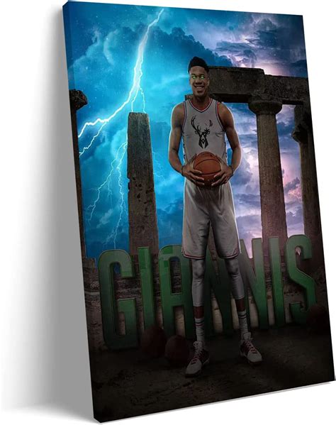 Amazon Giannis Antetokounmpo Poster Greek Freaks Basketball Star