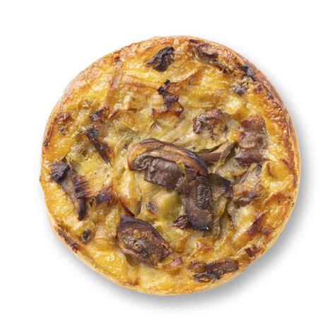 Quiche de Puerros y Champiñones