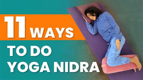 Amazing Positions To Do Yoga Nidra Youtube