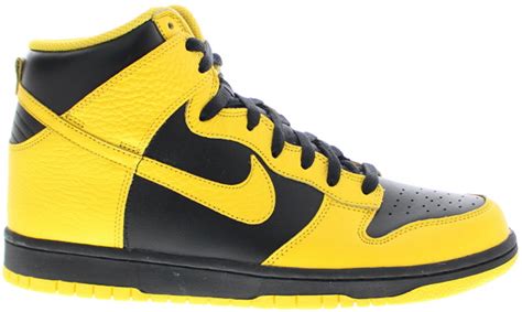 Nike Dunk High Black Varsity Maize Blackvarsity Maize Editorialist