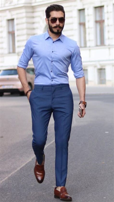 Pin By Josevaldo Lapa On Oficina Men Fashion Casual Shirts Formal