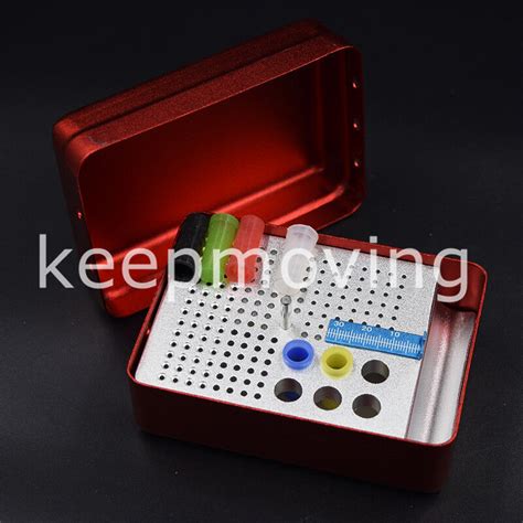 Dental Endo Sterilization Organizer Holder Container 180 Holes Burs ...