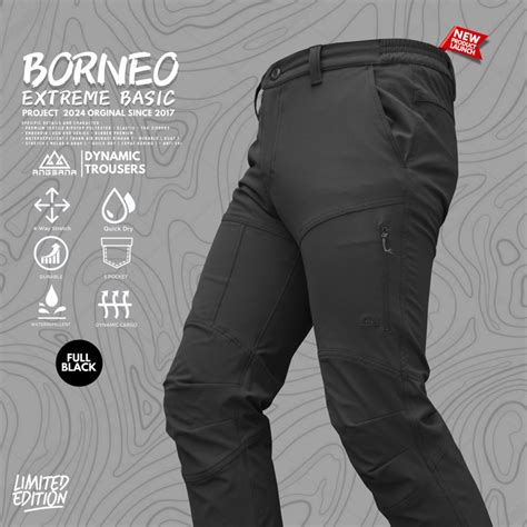 Jual Celana Angsana Outdoor Original Seri Borneo Extreme Basic Extra