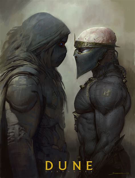 FREMEN vs SARDAUKAR, Yohann Schepacz | Dune art, Dune novel, Concept ...